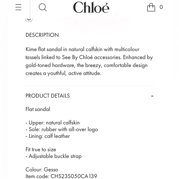 See by Chloe Kime Sandal Sz 40 (US 8.5) NEW - Picture 4 of 6